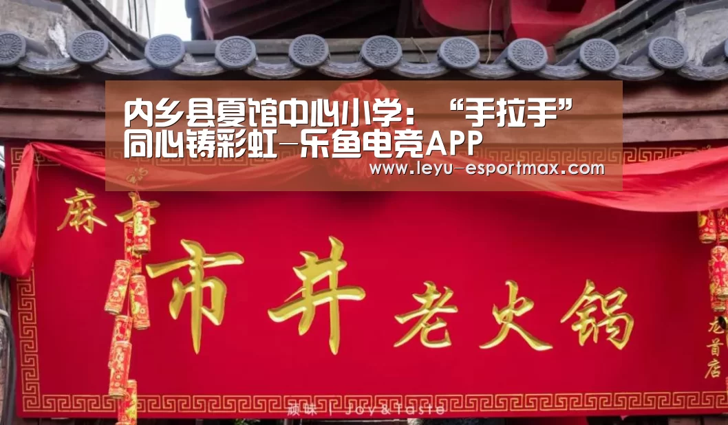 内乡县夏馆中心小学:“手拉手”同心铸彩虹-乐鱼电竞APP(图2) 乐鱼APP下载